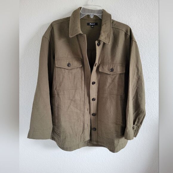 Madewell waffleback branner shirt-jacket - Picture 1 of 4